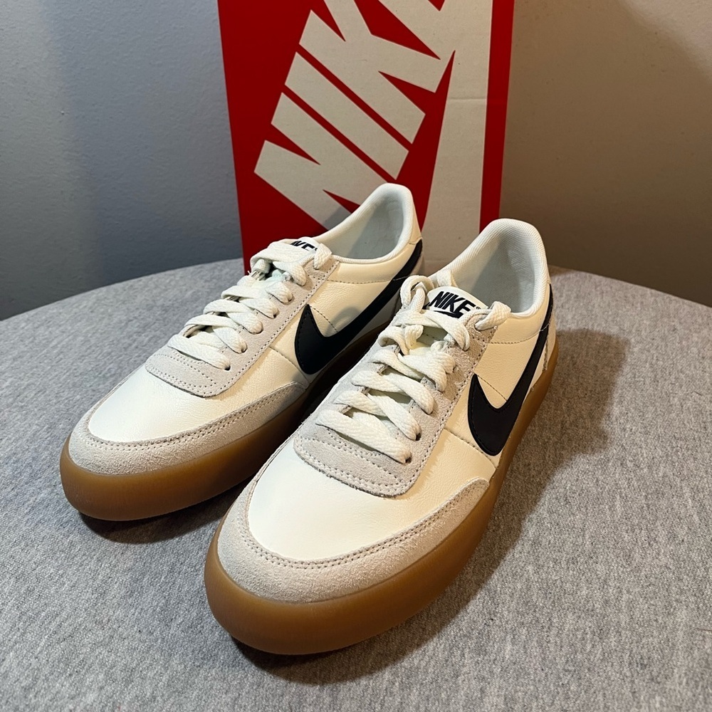 Nike Killshot 2 Sail/Oil Grey-Gum Yellow Women's Shoe Size 9 FZ5630-100 - Picture 9 of 11